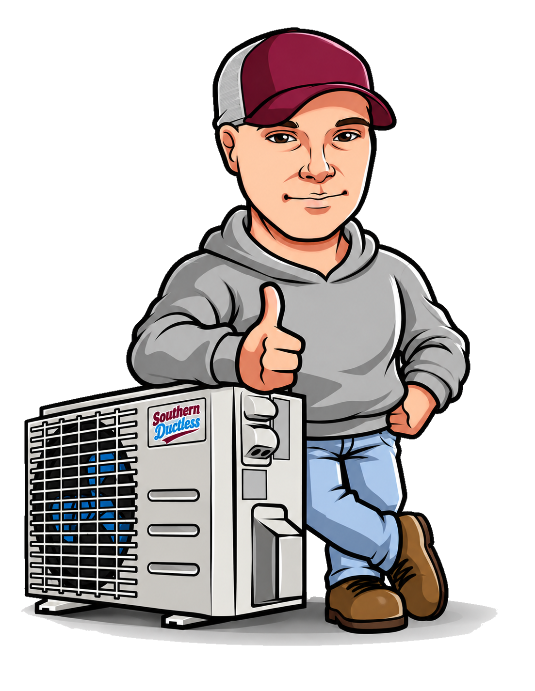 Southern Ductless ductless heat pump character